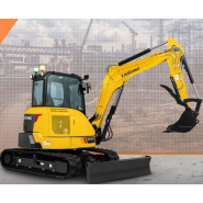 Mini-pelle pour espaces les plus restreints - Liugong 9051 F ZTS