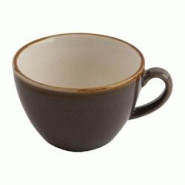 Olympia Lot de 6 tasses à cappuccino 340 ml, en porcelaine grise - 3701188007016