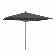 Parasol pour terrasse Pro Moorea rect.250x200cm - armature+toile+housse-anthra.