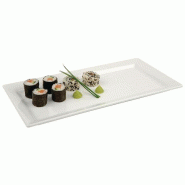 Plateau rectangulaire en mélamine Pure 355mm | Aps - GF158