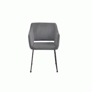 SIT Möbel Lot de 2 fauteuils Tom Tailor | Revêtement basalte | Noir | L 56 x P 61 x H 82 cm - multicolore multi-matériau 02439-04 SIT Möbel Lot de 2 fauteuils Tom Tailor | Revêtement basalte | Noir | L 56 x P 61 x H 82 cm - multicolore multi-matériau 02439-04