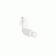 Spot Encastré Led 2W À Micro-Zoom, Angle De Vision 15°-36°, Blanc Mat 3000K - Projecteur Réglable Pour Vitrines Et Bijouteries - Beneito & Faure