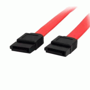 StarTech Cble SATA Serial ATA - 46 cm - 18 pouces - Rouge