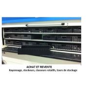 Stockeur rotatif d'occasion - stockage de composants électroniques avec déviation des charges électrostatiques charge 100 à 500 kg