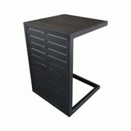 Table basse de jardin en aluminium 2 positions Lou Proloisirs - 3700103089557 Table basse de jardin en aluminium 2 positions Lou Proloisirs - 3700103089557