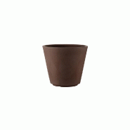 Tera Pot de fleur rond ribeira 191l - BRONZE - bronze 8051560020894