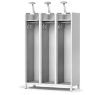 Vestiaire pompier PRO - 120 cm de largeur