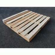 Palette en bois - 1000*1200 lourde cadree 4 entrees