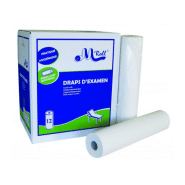 12 rouleaux 135 formats lisse de draps d'examen  50x35cm tarif dégressif 1 carton de 12 rouleaux - draps examen jetable