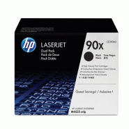 90X pack de 2 toners LaserJet noir grande capacité authentiques_0