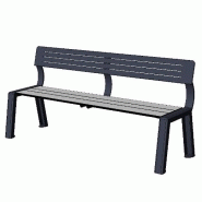 Banc public en bois buton industries bc 90 cm Banc public en bois buton industries bc 90 cm