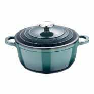 BERGNER Excalibur - Casserole de 20 cm de diamètre et 2,4 L avec couvercle, en fonte d'aluminium, couleur verte. - vert Q5062 BERGNER Excalibur - Casserole de 20 cm de diamètre et 2,4 L avec couvercle, en fonte d'aluminium, couleur verte. - vert Q5062