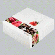 Boîte pâtissière décor Délices 300x300x100mm x 20 JORIDEAL - blanc en carton 13664324692583 Boîte pâtissière décor Délices 300x300x100mm x 20 JORIDEAL - blanc en carton 13664324692583