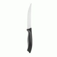Couteau steak, dentelé, HENDI, Noir, (L)227mm - inox 842485