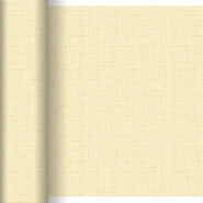 DUNI - Chemin de table airlaid Bio-Dunicel 0.15x20m Linnea Crème - 6x1 = 6 pièces - beige Matériau naturel 223717