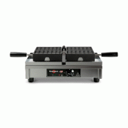 Gaufrier professionnel 4x6 Liège Paty 180° simple G/D Krampouz