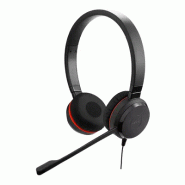 Jabra Evolve 30 II Casque Avec fil Arceau Bureau/Centre d'appels USB Type-A Noir