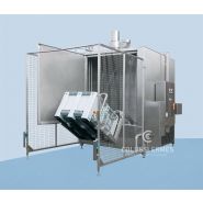 Lavage bacs - laveuses industrielles alimentaires - colussi ermes - 120 caisses/heure