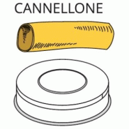 Matrice pour machine à pâtes - CANNELLONE - Ø 25mm | Fimar - PF40E & MPF4N_0