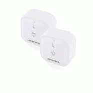 Module éclairage encastré DiO 1.0 plastique mat blanc compact 14.4x10.9x3.7 mm CHACON - CHA5411478548577