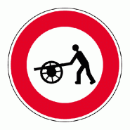 Panneau B9e - Accès interdit