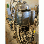 Réacteur en acier inoxydable turu grau bpv-125 125 litres - référence                        :                         c11545