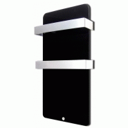 Sèche serviettes xtal bagno 600 w noir Sèche serviettes xtal bagno 600 w noir