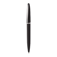 Stylo à bille en plastique - couleur noire - encre bleue Stylo à bille en plastique - couleur noire - encre bleue