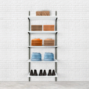 Élément de départ Global used 5 tablettes blanc L90xH240cm