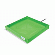 Bac de rétention souple pliable