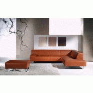 Canapé cuir d'angle design navire Canapé cuir d'angle design navire