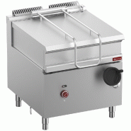 Diamond - Sauteuse basculante électrique, cuve inox 80lit. Sur meuble - réf. E9/BRI8-N - gris inox AKS-E9/BRI8-N
