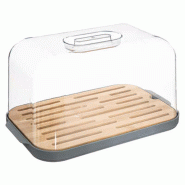 FIVE - Boîte à pain Fresheat - gris plastique JJ1167
