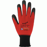 Gant Condor taille 8 rouge/noir 98 % polyamide / 2 % élasthanne avec mic EN 388 EN 407 catégorie EPI II ASATEX Gant Condor taille 8 rouge/noir 98 % polyamide / 2 % élasthanne avec mic EN 388 EN 407 catégorie EPI II ASATEX