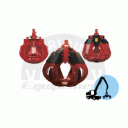 Grappin à ferraille Euromec - PR pour pelle de 13 à 30 tonnes, 4 à 6 dents