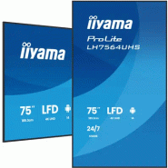 Iiyama LH7564UHS-B1AG àÉcran d'affichage dynamique àÉcran plat de signalisation numérique 190,5 cm (75