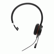 Jabra 14401-20 casque Avec fil Arceau Bureau/Centre d'appels Noir