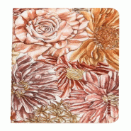 RHODIA 120027C - Carnet Piqûre - 7,5x12 cm - Ligné - 48 pages - Papier Clairefontaine Ivoire 90 g/m - Couverture Soft Touch - Collection Orange Bota