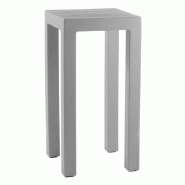 Table haute design in & out JUT - gris