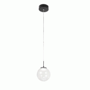Ariel - Suspension Simple Transparente De Fabas Luce - Led 8W Dimmable - Plafonnier Design Moderne - transparent 8019282546429