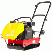 Compacteur à plaque vibrante 15,5 kN - Avec réservoir d'eau - Moteur essence 6,5ch - Plaque 55 x 42 cm Torros TPT1502W Compacteur à plaque vibrante 15,5 kN - Avec réservoir d'eau - Moteur essence 6,5ch - Plaque 55 x 42 cm Torros TPT1502W