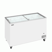 Congélateur vitré de crème glacée IC401SC ( 401 / 350) blanc TEFCOLD