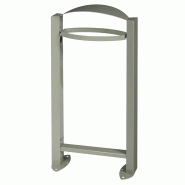 Corbeille ARKEA Vigipirate 60 litres sur pied - Gris Ciment_0