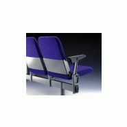 Fauteuil amphithéâtre à coussins échageables pour université et école -  figueras - 5067 minispace