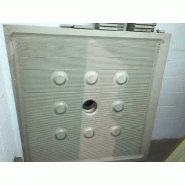 Filtre-presse à plaque ouverte 1500x1500 d'occasion - référence : c4171