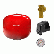 Kit Complet Ballon Surpresseur à Vessie Varem Sphérique 24l