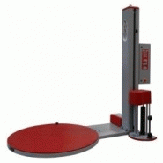Machine à table tournante pour banderolage avec film étirable freesby 10