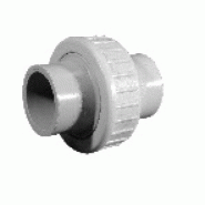 Manchon union PP bout à bout EPDM PN 10 D 075 - Écrou PVC - Référence 02BBM075E