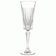 RCR Flûtes à champagne en cristal 19 cl, lot de 6 flûtes Etna - Élégantes et brillantes, pour mariages, fêtes et restaurants - transparent verre RCR Flûtes à champagne en cristal 19 cl, lot de 6 flûtes Etna - Élégantes et brillantes, pour mariages, fêtes et restaurants - transparent verre
