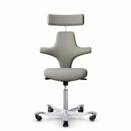 Siège ergonomique "CAPISCO" - Assise arrondie + Dossier et appui-tête Siège ergonomique "CAPISCO" - Assise arrondie + Dossier et appui-tête